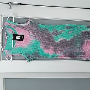 CuteTie Dye Tank Dress